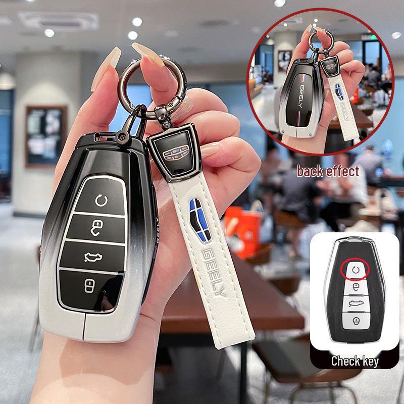 Geely Emgrand Key Cover for Xingrui, Xingyue L, Binrui Cool, Boyue, Binyue, GS Models – Metal Shell