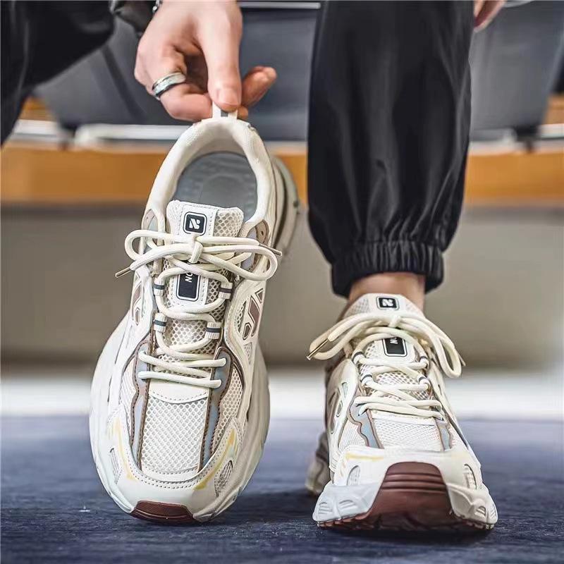 Men's Fashion Outdoor Casual Shoe 2025 Lace Up Platform Sneakers Comfort Running Shoes Men Training Shoes Zapatillas De Hombre