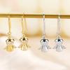 Fresh And Gentle Little Angel Zircon Earrings For Women Summer Fashion Jewelry Drop Earrings Elegant