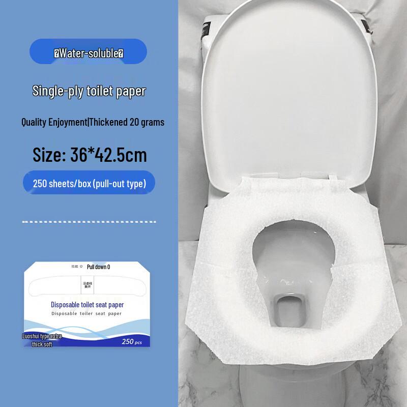 DIANA Flushable Disposable Toilet Seat Covers (250 Sheets)