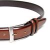 [COXSWAIN] Men's Belt, Genuine Leather, Premium Antique Brown, 33mm Width, Adjustable Length, Made In Japan, CW20201-36