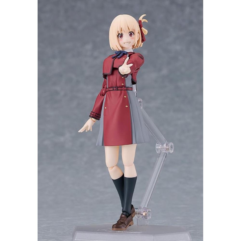 Figma Lycoris Recoil Senzoku Nishikigi Maßstabslose bemalte Bewegliche Figur aus Kunststoff