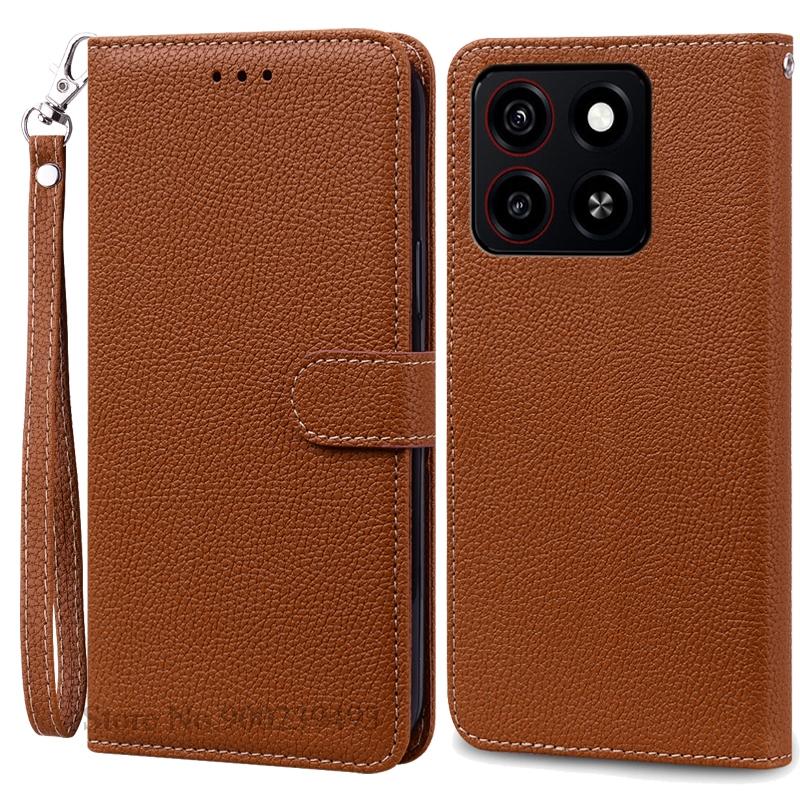 For ZTE Blade A35 Back Cover Phone Case For ZTE Blade A35 Case Soft Silicone Wallet Leather Flip Cover For ZTE Blade A35 Fundas