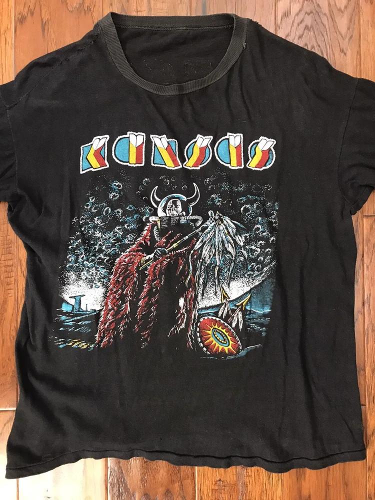 

New Kansas Band Black TShirt Cotton Full Size Unisex S5XL LL61 Unisex T-Shirt S