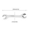 High Carbon Steel Hub Removal Wrench Bike Hub  Spanner Pedal Wrench 13/14/15/16mm Hub Removal Wrench  Repair Tools
