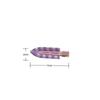Dopamine Colorful Metal Straight Hairclip Women Side Bangs Seamless Wavy Hair Clip Fashion Hair Accessories Headwear