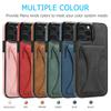High Quality PU Leather Protective Credit Card Slots Foldable Kickstand Phone Case for iPhone 16 Pro Max 15 Plus 14 13 12 11