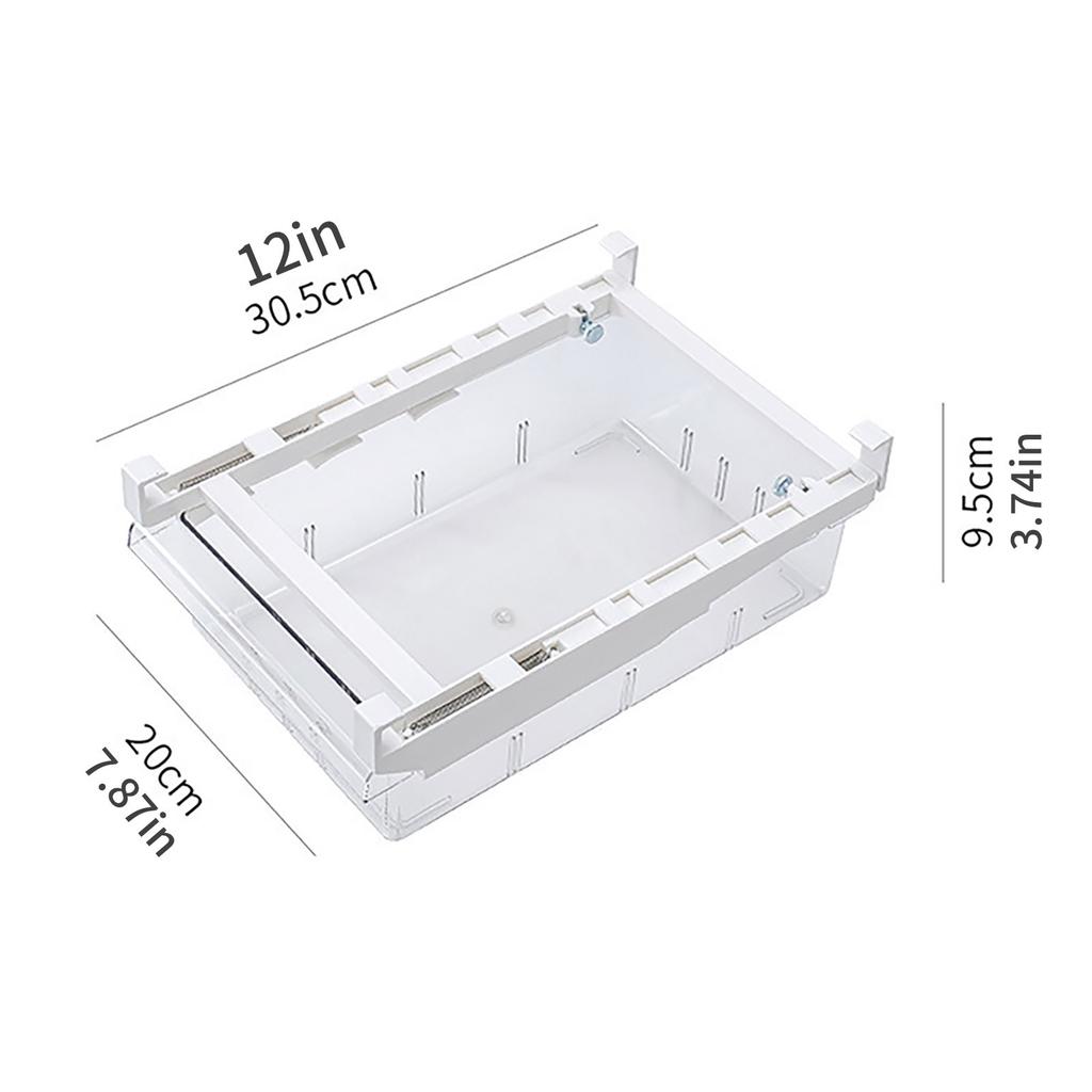 Household multifunctional refrigerator storage box, drawer type food storage box