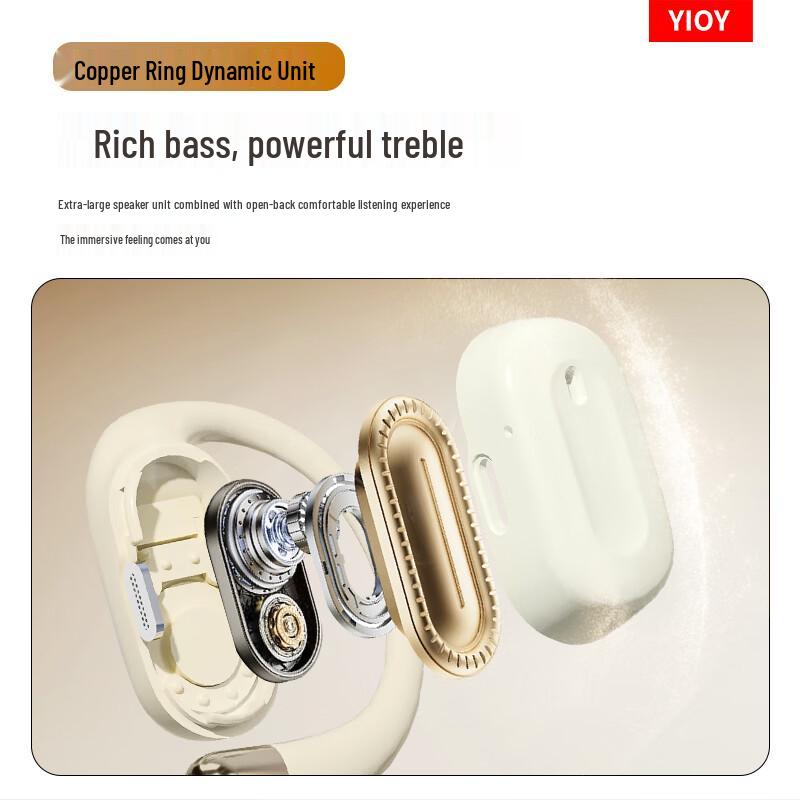 YIOY M3spro Open-Ear Hook Wireless Sports Earphones