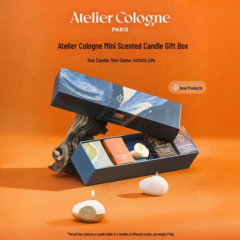 Atelier Cologne 4-Piece Mini Scented Candle Gift Set