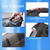 Portable Handheld Vacuum Cleaner with 12V DC Power 120W Car Cleaning Kit Dry Wet Dual Use with Washable Screen Mesh and LED Lights