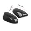 Door Rearview Mirror Cover Cap 2pcs Replacement for Toyota Corolla 2020 2023 Carbon Fiber OEM: 87915 52251, 87910