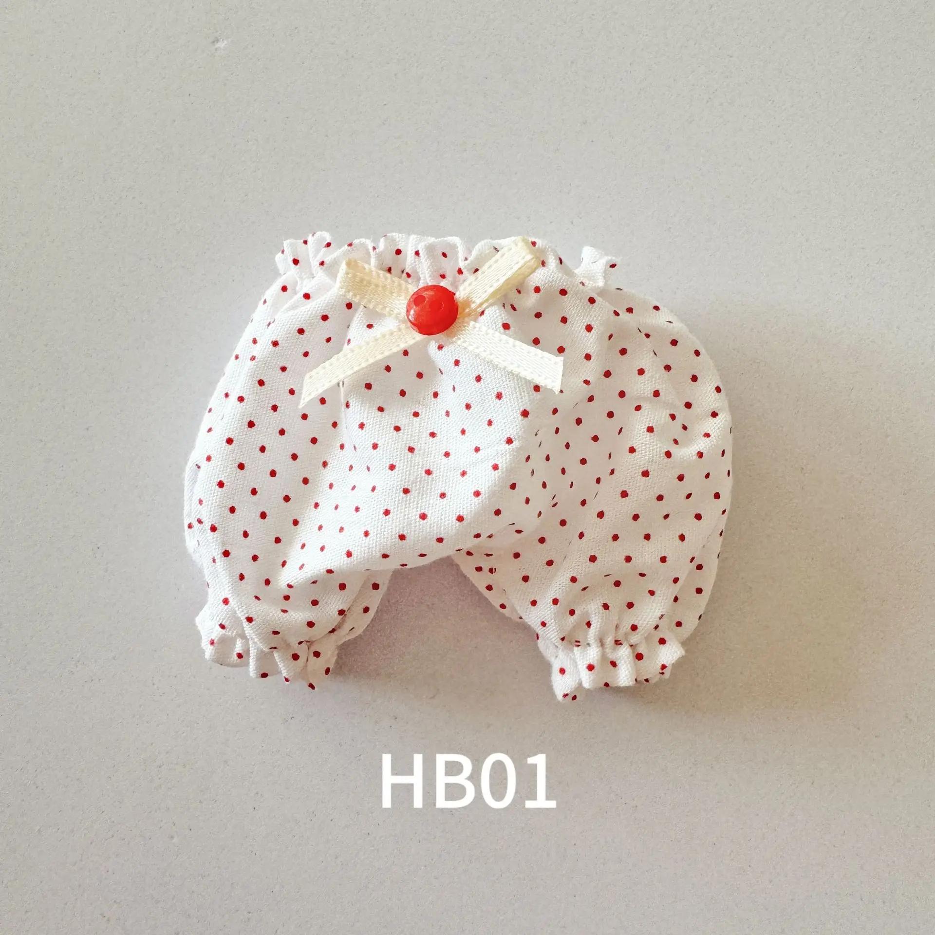 Kawaii шерстяные куклы одежда мини-идол хлопковые кукольные шорты 10-15 см куклы сменная — фото 10