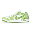 Air Jordan 1 Fairyland, Dreamy Spring Abrasion Resistant Low Top Skateboard Shoes Unisex Green HF4823-100(Team257-)