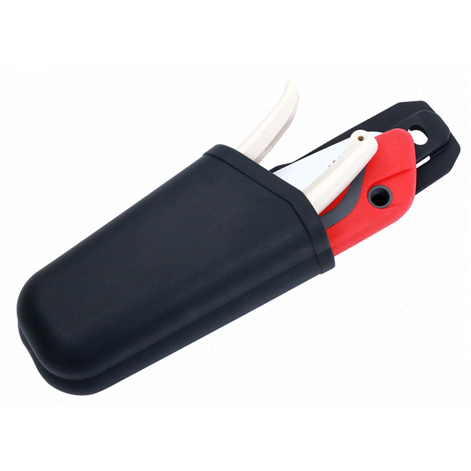 

Ножницы для электрических ножниц для садового инструмента, толстая мягкая резина, дизайн с двумя прорезями, применяются для складных пил, ножниц для сбора фруктов, газонокосилок