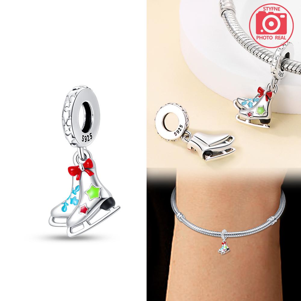 Ski Boot Pendant Copper Colors For Charms Copper Colors Original Bracelet For Jewelry Making