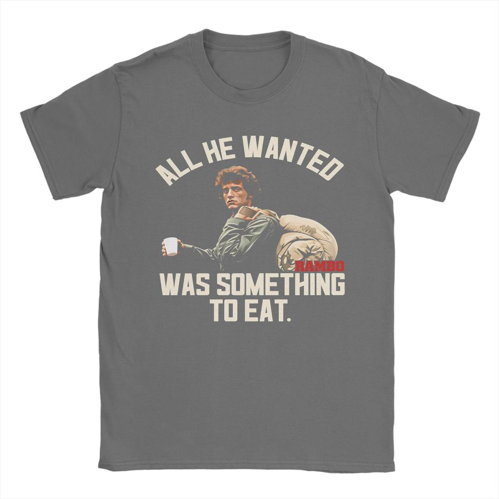 John Rambo First Blood T Shirt Beach Vintage T Shirts 100 Cotton Harajuku Tshirt For Men Pattern Clothes