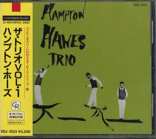 

CD HAMPTON HAWES Hampton Hawes Trio Vol. 1 VDJ1553 Contemporary Re 1986 Japan ObiJazz Used