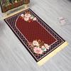 VIKAMA Multi-Style Floral Islamic Prayer Rug Portable Muslim Salah Mat Ramadan  Gift Honeycomb Arch Home Decor Prayer Carpet
