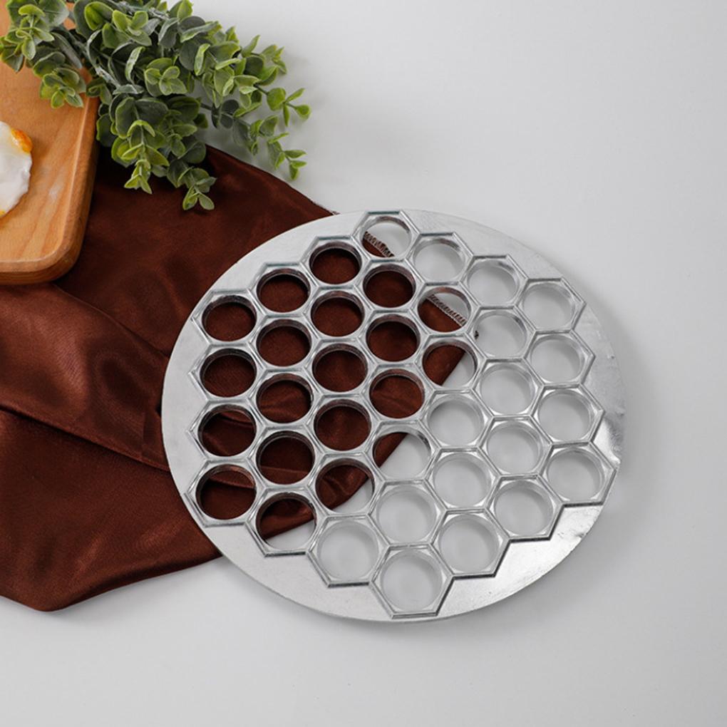 Dumpling Mould 37 Holes DIY Sturdy Mold Aluminum Large Bakeware Accessories Reusable Baking Tools Kitchen Pastry Machine