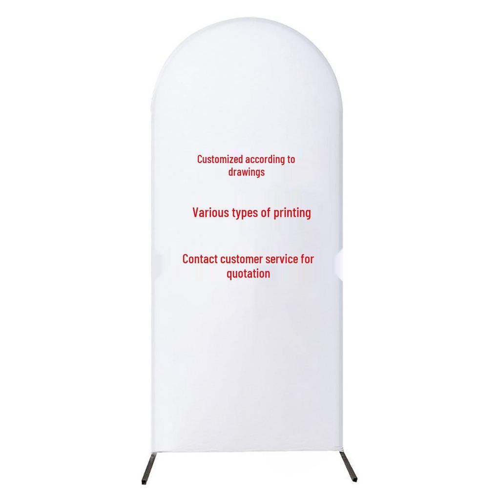 Wedding & Party Half-Round Stretch Arch Fabric Cover