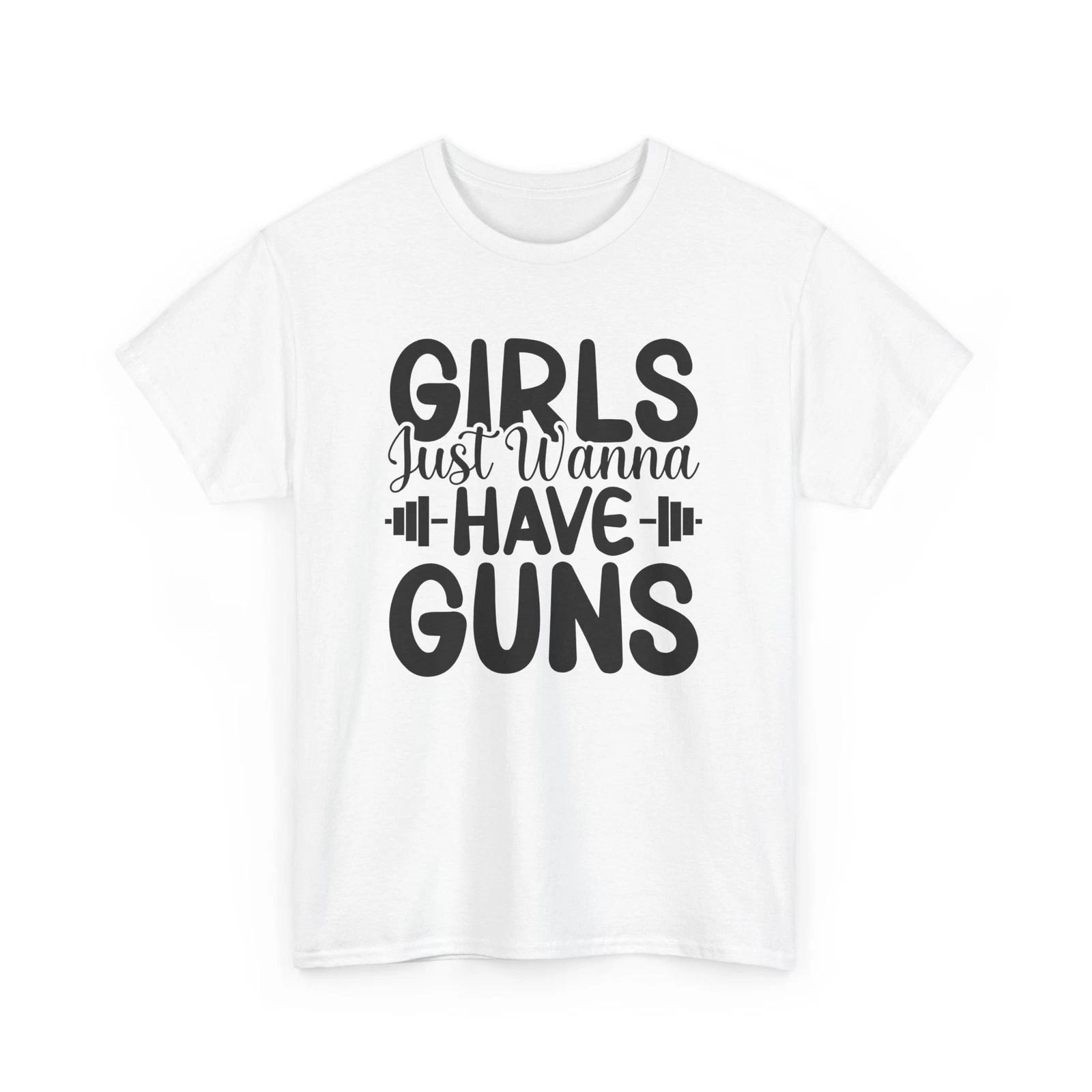Pistol Lover T-Shirt | Handgun Tee | Girls just wanna have guns Gym Shirt 4XL