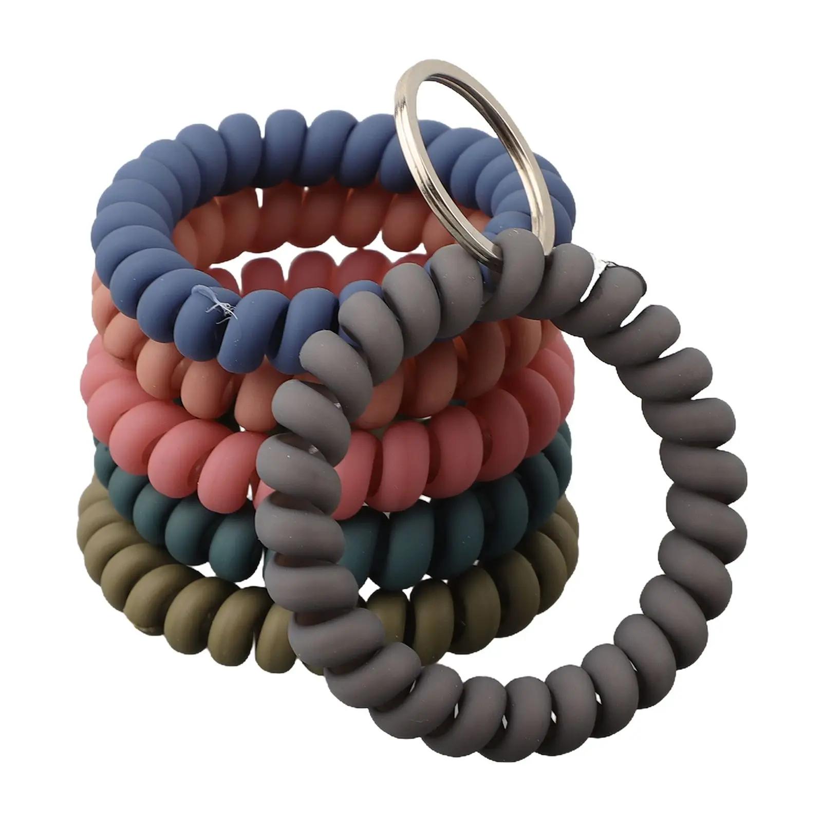 

Wristlet Keychain Tretchable Wristband Stretchable 6PCS Strong And Flexible 1.6 Inches Diameter For Adults Wrist China Mainland