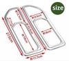 Suzuki Jimny JB64 JB74 JC74 Taillight Cover Garnish Taillight Guard for Sierra Nomad Exterior Custom Parts Left and Right Set Aftermarket - - (Silver)