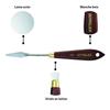 Painting Knife - Sennelier - No. 1020 - Wooden Handle - Steel Blade