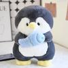 Creative Fish-Holding Penguin Plush Toy - Children's Companion Pillow
