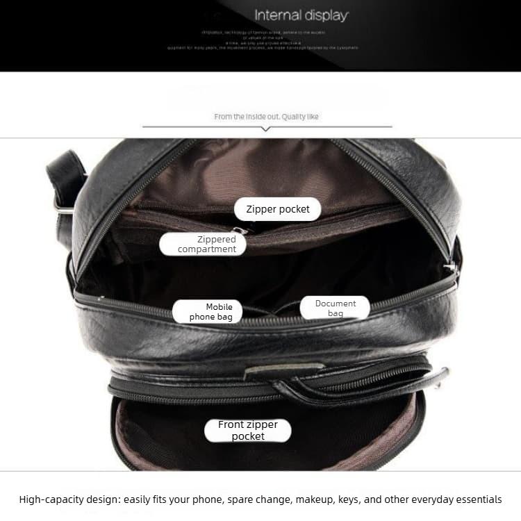 New large-capacity women's backpack.