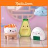 Whimsical Resin Craft Cartoon Characters Adorable Avocado Sushi Miniatures
