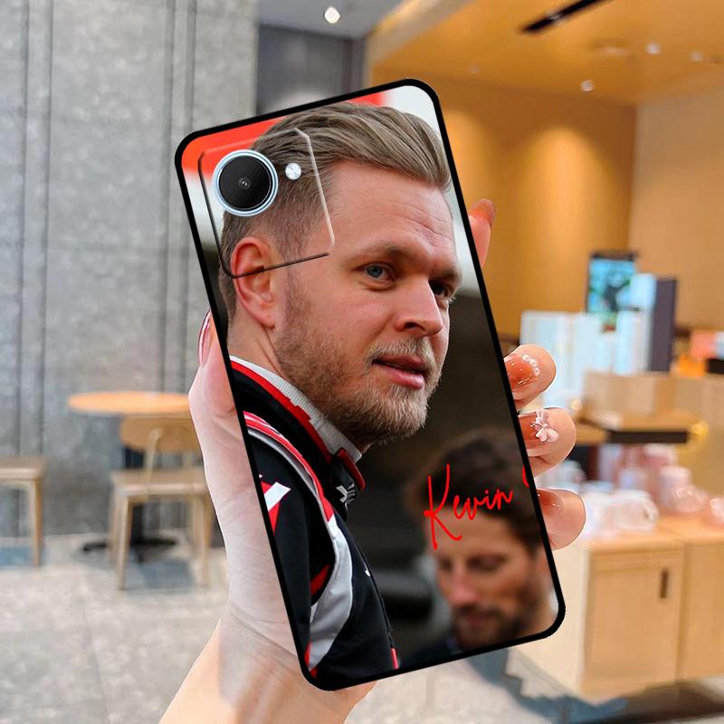 Kevin Magnussen F1 Case For Realme C55 C33 C31 C35 C30 C11 C15 C25s C21Y GT Neo 5 3T 2T 8 9 10 11 Pro Plus