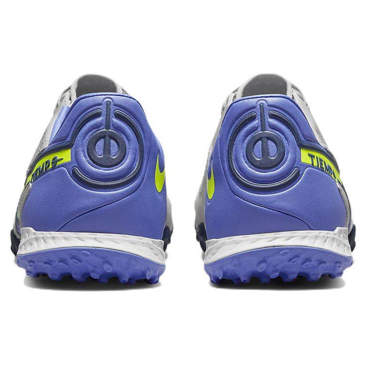 Nike React Legend 9 Pro TF Turf Soccer Shoes Grey/Yellow DA1192-075