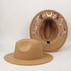 Bohemian Costume Cosplay Cap Butterfly Topper Hat Fashion Western Cowboy Jazz Hat  Travel
