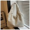 Fashion Personalized Large-capacity Tote Bag Women's New Casual Corduroy Handbag Versatile Shoulder Underarm Women's Bag