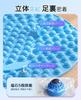 UULANFA Acupressure 3D Floating Point Design with Foot Refreshing Mat for Home and Office 3 Sizes Available Board, TPE, Non-Slip Base, Use, (Purple,