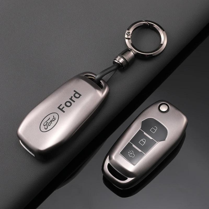 Car Sticker Ford TPU Car Remote Key Case Cover for Ford Figo 2017 Mondeo 5 Ecosport Fiesta Mk8 Everest Ranger Fusion Kuga Escort