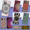 Mandala Blume Totem Für Huawei Nova 7i 8i 11i 12i 12s 9 10 SE Y91 Y90 Y60 Y70 Y72 Y61 P30 P40 Lite P60 Pro Hülle
