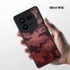 (Comes with Wrist strap)IBMRS (Precise Cutouts for Camera Lenses) For Vivo IQOO 12 Pro Camo Case,Clear Hard Hard Back Shockproof Protective Cover