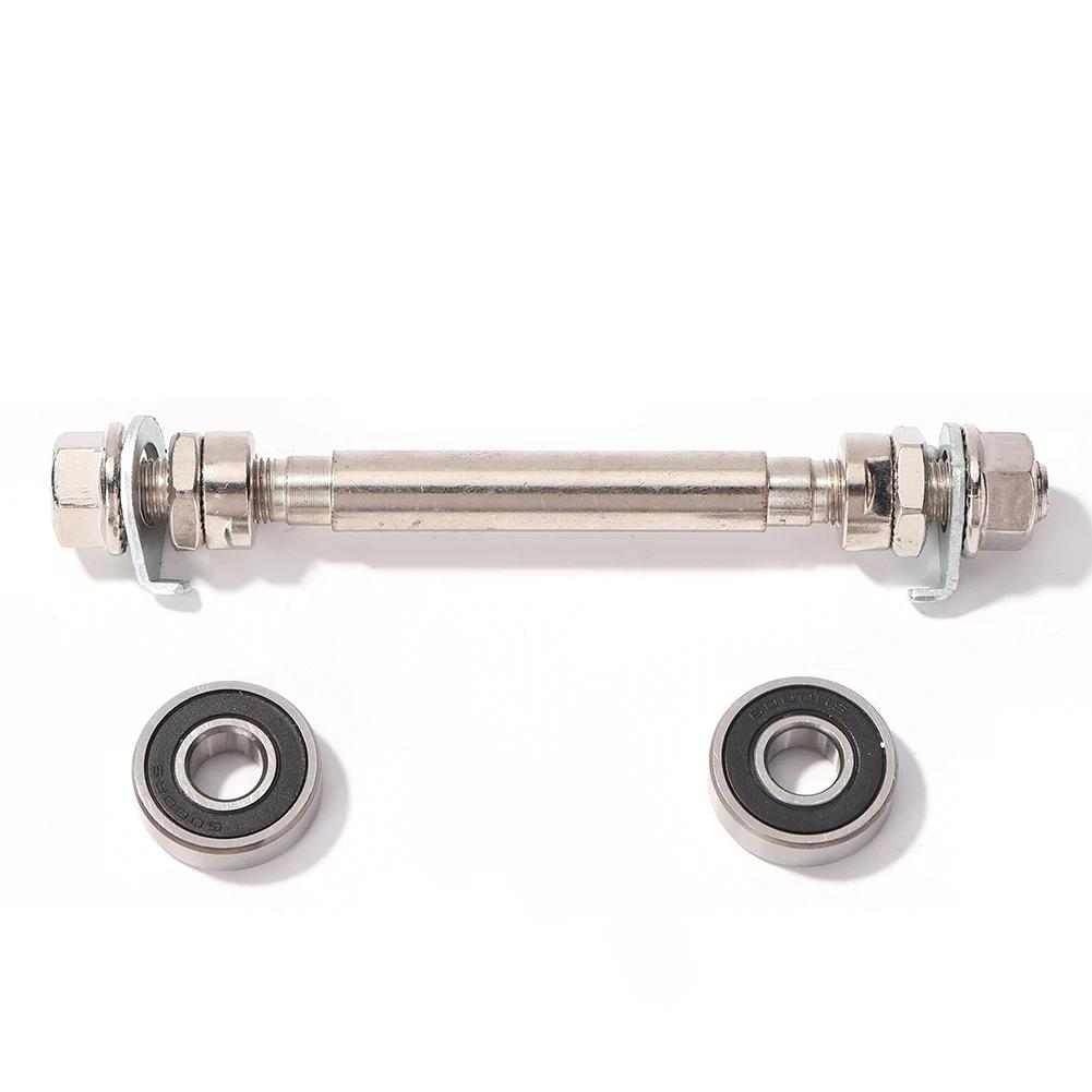 Bicycle Wheel Hub Axle Shaft Front Rear 6000 Bearing Mountain Bike Front/Rear Axle Lever Repair Tool Accessories front wheel