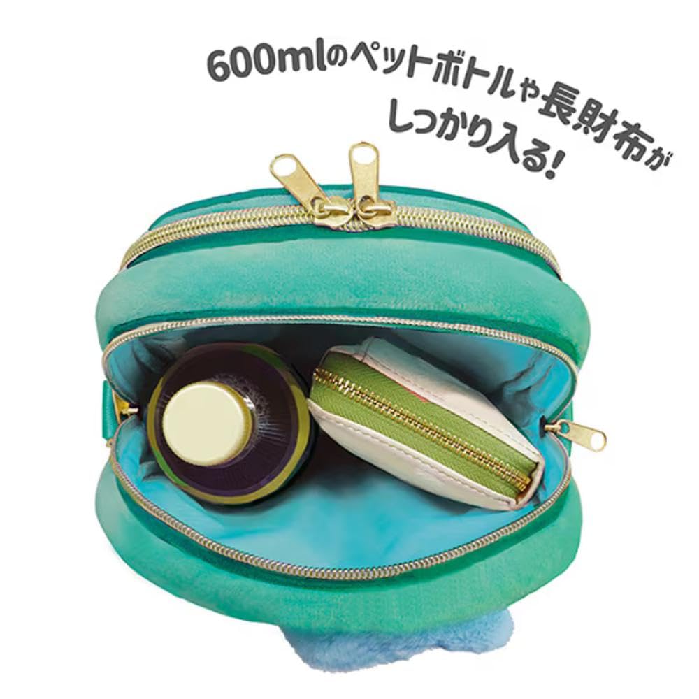 Morimoto Sangyo Plush Sanrio H27 x W21 x D5cm Pouch, Boa, Hangyodon, RM-8347,