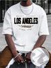 Simple Trendy Letters T Shirts Streetwear Hip Hop Printed T-shirts Cool Oversized Breathable