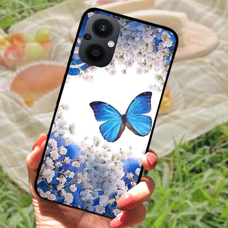 Case For OPPO Reno 7 8 Lite 5G Covers Soft Silicon Lion Wolf TPU Phone Cover for Oppo Reno7 Z 5G Reno 7Z 7Lite Cases Cool Marble