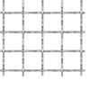 VidaXL Garden Fence Set Stainless Steel 50x50 Cm 11x11x2 Mm
