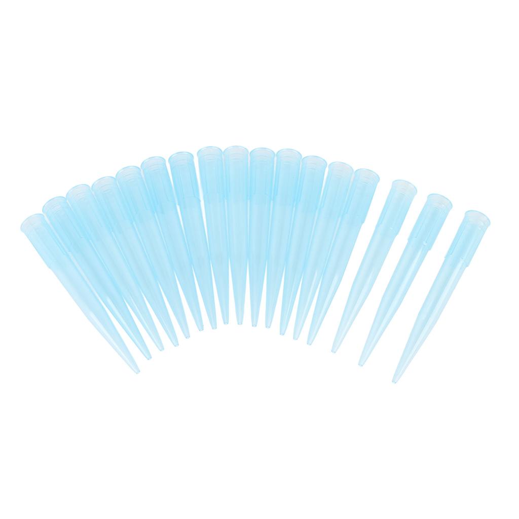 500Pcs Pipette Tips 1000ul Universal Plastic Autoclavable for Laboratory Liquid Pipet Pipettor