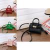 Children Pu Mini Kelly Bag With Breathable Fabric For Daily Use