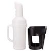 HOES-2X For Golf Cart Sand Bottle For EZGO Club Car Divot Filler Sand Bottle Kit With Rattle Proof Holder For Golf B