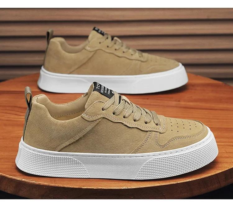 

Fashion Men s Comfortable Lightweight Casual Shoes Spring Autumn New Style Versatile Thick Bottom Heightening Flat Sole Canvas Shoes 46