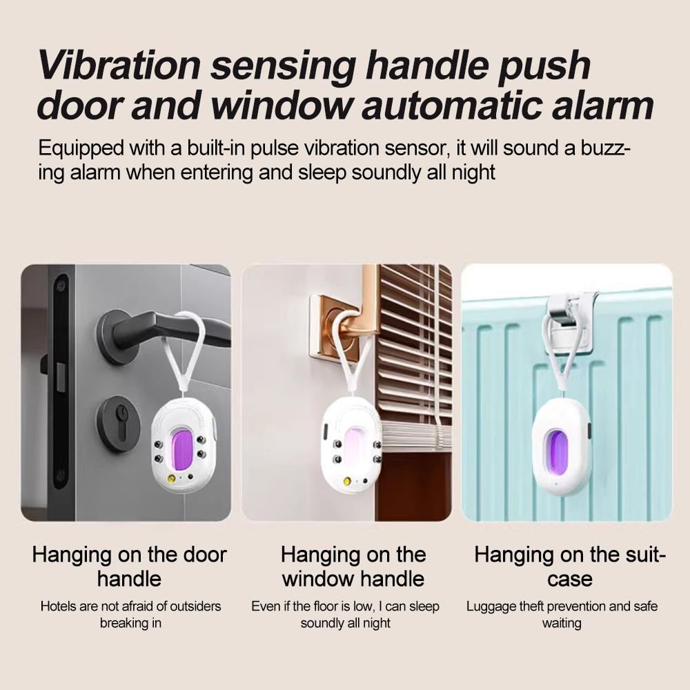 IR Camera Detector Intelligent Mini Hidden Camera Signal Detector Rechargeable Hanging Security Alarm Protection Detector